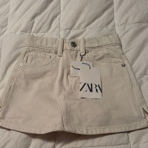 Zara kids Cream skort